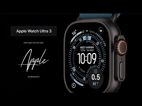 Apple Watch Ultra 3 Black, Ultra 3 vs Ultra - First Sight With My Lens - No dialogue