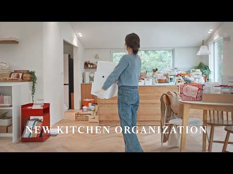 New Kitchen Organization 🧺ㅣPantry made with IKEAㅣMoving DayㅣVlog