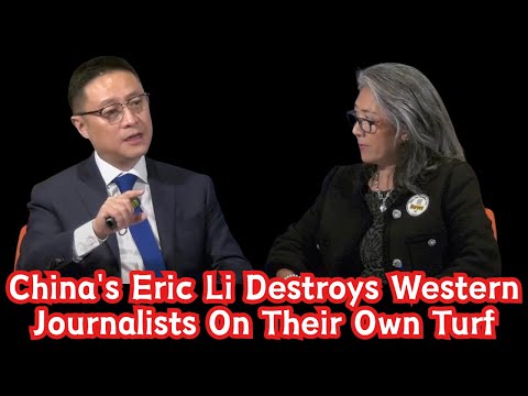 China's Eric Li Destroys a Room Full of Western Journalists On Their Own Turf