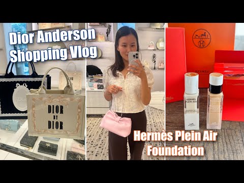 Dior Anderson Collection VLOG & thoughts, New Hermès Plein Air Foundation 1st Impressions