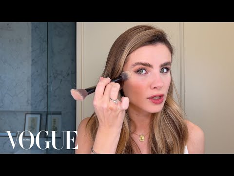 Giulia Be shows off her bridal skincare routine and "date makeup" | Beauty Secrets | Vogue Brazil