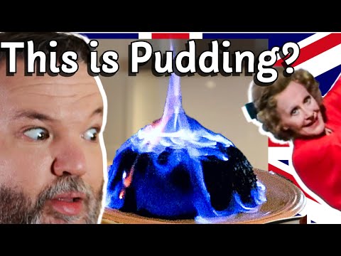 American Tries Christmas Pudding For The First Time.
