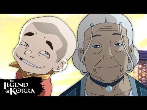 Katara + Aang Family Moments in Book 1 π (ft. Meelo, Tenzin, + More!) | The Legend of Korra
