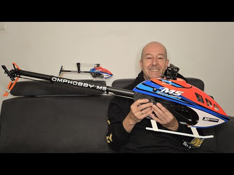 Preparing my OMPHOBBY M5 for the Maiden Flight!!