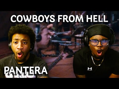 OUR FIRST TIME REACTING TO COWBOYS FROM HELL | PANTERA