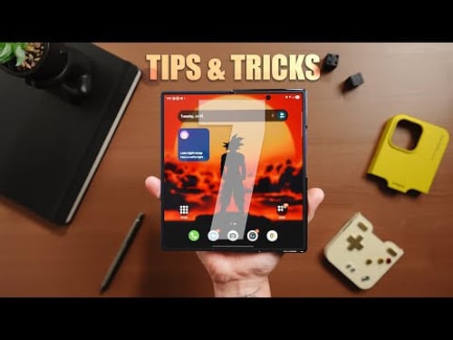 Galaxy Z Fold 7 Tips and Tricks To Customize Your New Fold!