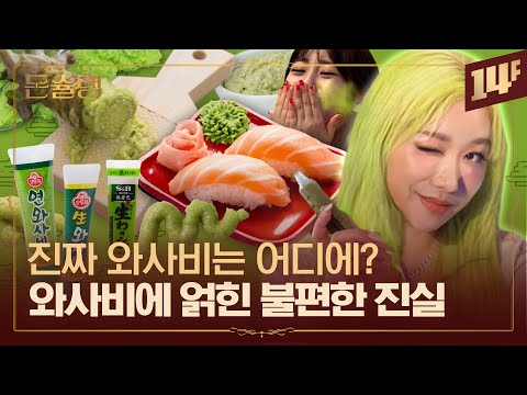 “와사비 VS 고추냉이” 뭐라고 부를 것인가🥄ㅣ돈슐랭 / 14F