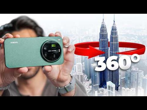 UNREAL 360° HYPERLAPSE shot on the Xiaomi 17 Ultra