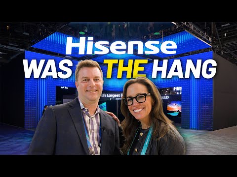 Hisense Showed up HUGE at CES 2026 | Also, Cowboy Robots