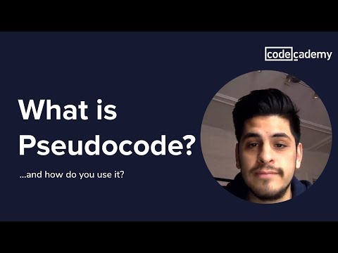 What is pseudocode and how do you use it?