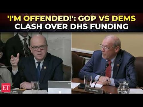 'Don’t PUT WORDS in my mouth!': Rep Griffith explodes at Democrats over DHS funding at fiery hearing