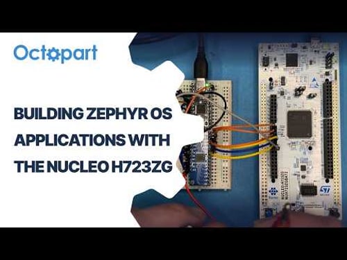 Building Zephyr OS Applications with the Nucleo H723ZG