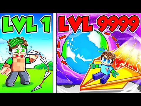 Throwing A Paper Airplane 9,923,982 Miles in Roblox (movie)