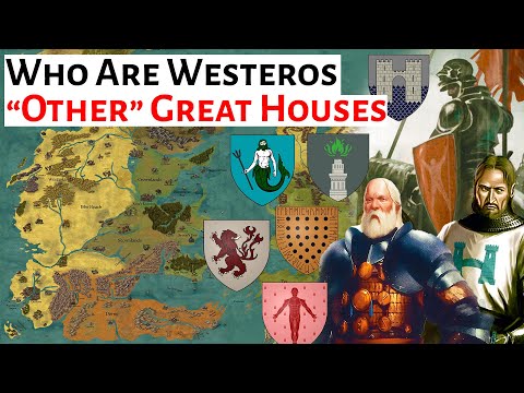Who Are The Other Great Houses Of Westeros | House Of The Dragon / ASOIAF History and Lore Explained