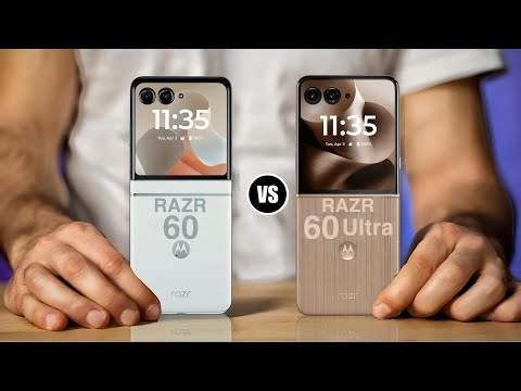 Motorola Razr 60 vs Motorola Razr 60 Ultra