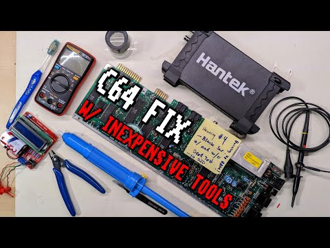 How to fix an 8-bit computer with only cheap tools
