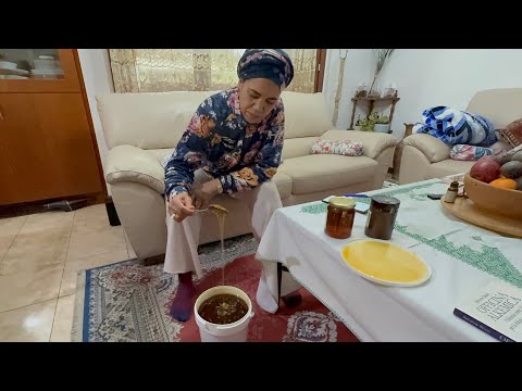 عسل🍯طبيعي لجميع المعسلات #اكلات البرد الصحية