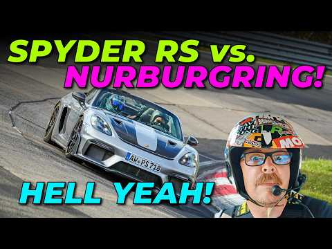 #1LAP in the 500hp Porsche 718 Spyder RS | Nürburgring Nordschleife