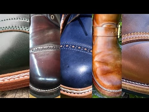 Comparing Shell Cordovan from different tanneries!!!! (Horween/Maryam/Shinki/Cloe/Rocado)