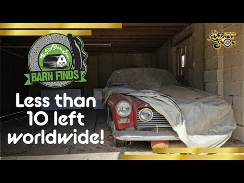 Barn Find Rare Handmade British V8 muscle car - will it run?