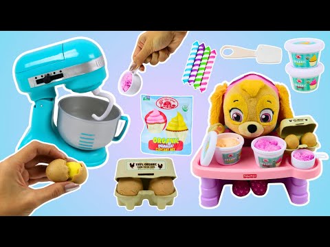 Baking with Baby Skye & Little Tikes Creative Chefs Baker's Set!