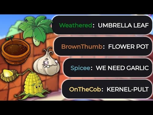 CHAT CHOOSES PLANTS in Plants vs Zombies | FINALE