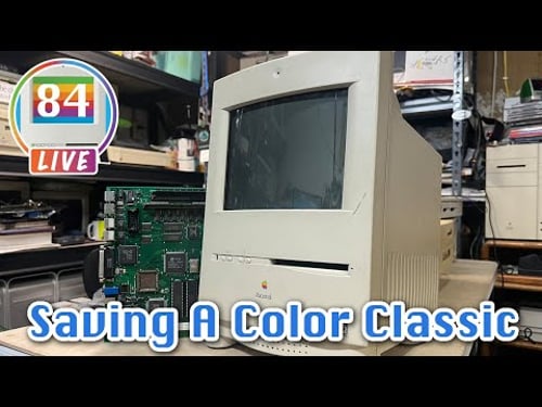 Live: Can this Macintosh Color Classic be saved?