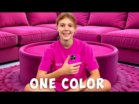 Desafio de 24 horas vivendo em uma única cor