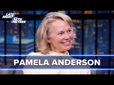 Pamela Anderson's Eighth Grade Talent Helped Her Land The Naked Gun, Talks Jumbotron Discovery