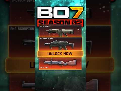 ALL Black Ops 7 Season 2 DLC Weapons… (SG12, Scorpion, Swordfish)