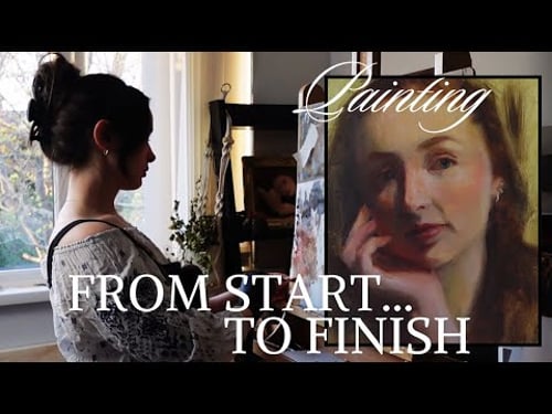 My Full Oil Painting Process ~ From Start to Finish