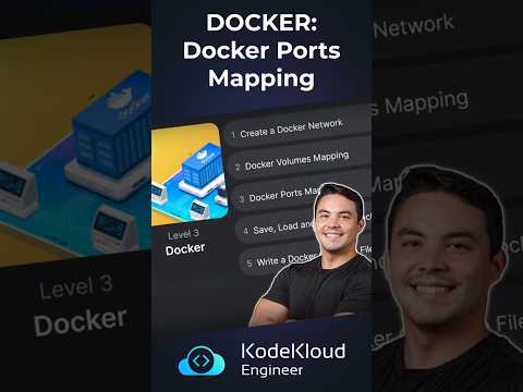 Mapping Ports in Docker | Docker Tutorial | Docker Series #13