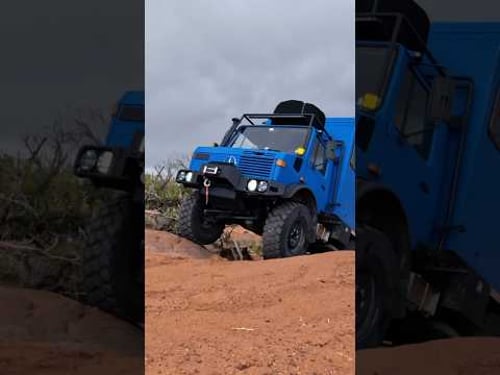 #Unimog Camper On The Trail
