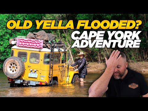 Cape York Touring in Old Yella - bush fires, broken cars and sketchy river crossings