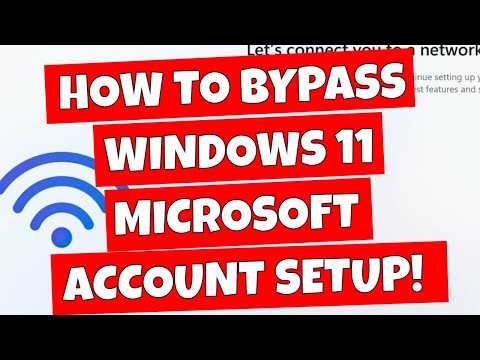 How To Bypass Microsoft Account Login Windows 11 NEW VERSION