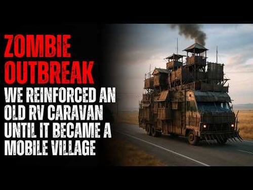 We Reinforced an Old RV Caravan Until It Became a Mobile Village After the Zombie Outbreak