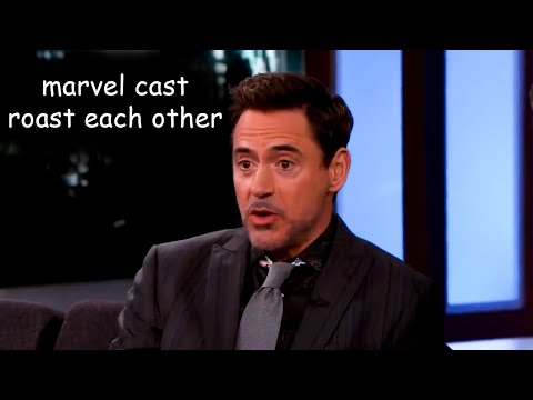 avengers cast roast each other