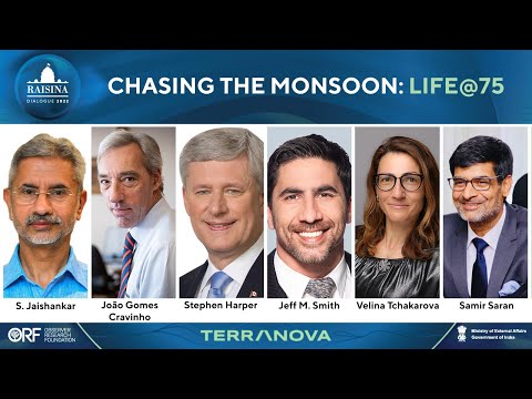 Chasing the Monsoon: Life@75 | Raisina Dialogue 2022 | S. Jaishankar | Samir Saran