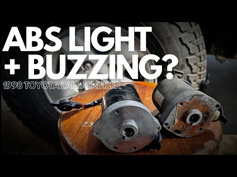 Swapping Brake Booster Motor | Fix ABS Light & Buzzing for Under $100 (Land Cruiser 100 Series)