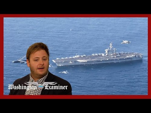 Mike Brest on the US naval 'armada' putting pressure on Iran over nuclear negotiations