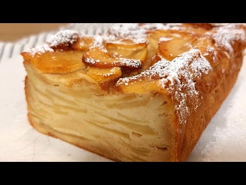 Invisible Apple Cake (Torta Invisibile di Mele) | Light, Creamy & Loaded with Apples 🍎