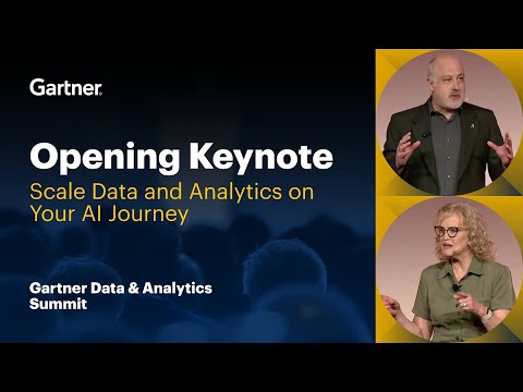 Scale Data and AI Smarter, Not Harder | Opening Keynote: Live from Gartner D&A Summit 2025