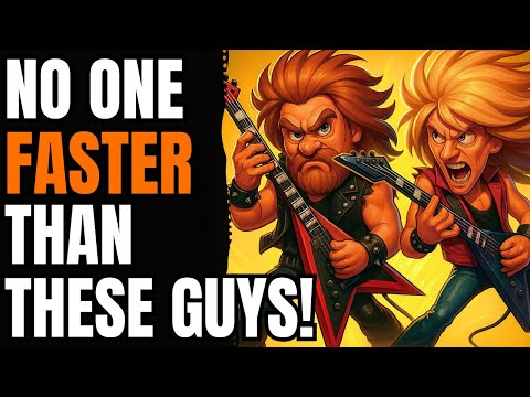 10 FASTEST Guitar Shredders OF ALL TIME And You Should See Them - 80s edition