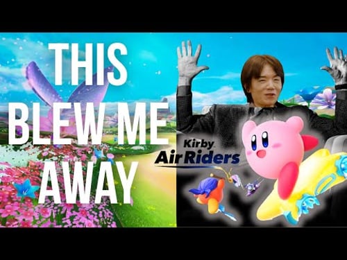 The second Kirby Air Riders direct was a dream