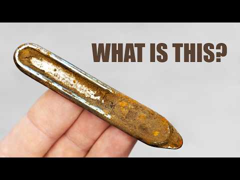 Restoration of a Mysterious Object Found with a Metal Detector. ASMR Video