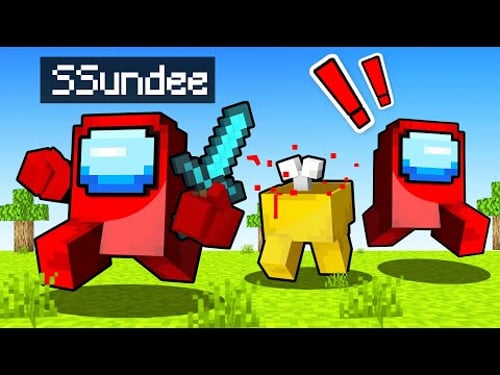 Among us BUT in Minecraft