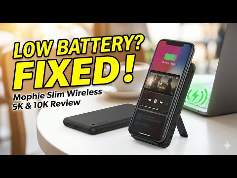 Power Without the Protrusion: Mophie’s New Wireless Staples