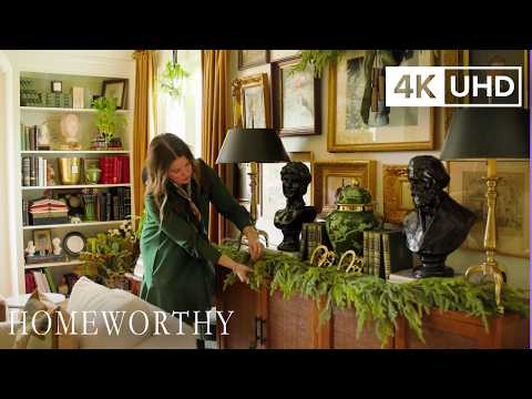 An Old-World Christmas in a Historic Michigan Home l 4K l CHRISTMAS HOUSE TOUR