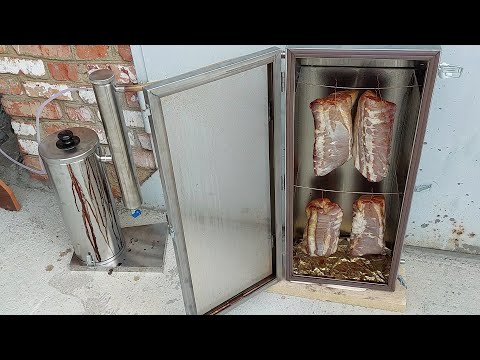 Бекон варёно-копчёный (Sous Vide+Холодное копчение) Подробный рецепт.