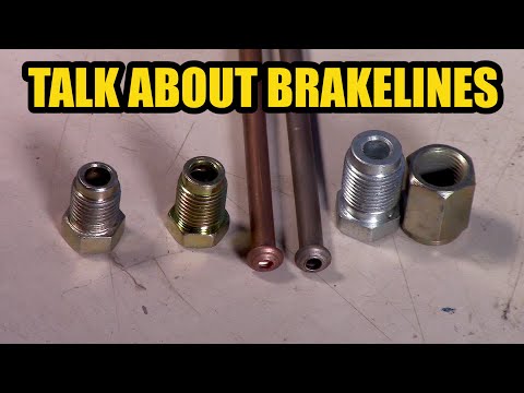 How to make brake lines (SAE and DIN) flaring and bending CuNiFer and Copper.